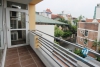 Balcony one bedroom apartment for rent off To Ngoc Van, Tay Ho